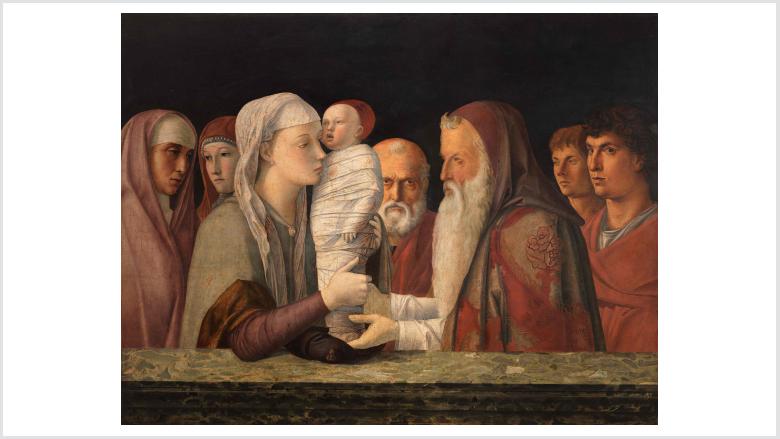 Giovanni Bellini | Die Darbringung Christi im Tempel | ca. 1472 © Fondazione Querini Stampalia, Venedig / cameraphoto arte snc